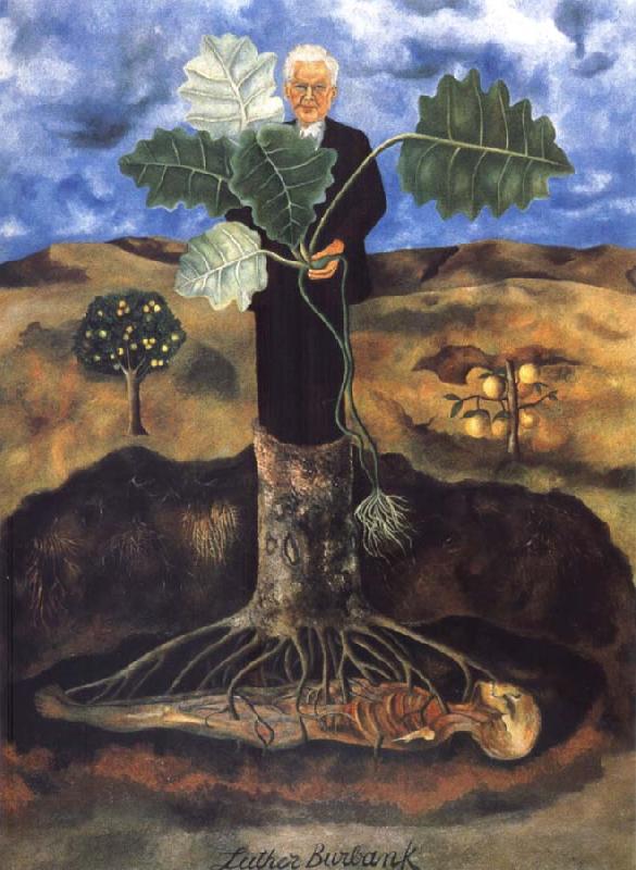 Frida Kahlo Portrait of Luther Burbank oil painting image